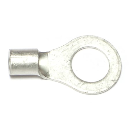 Midwest Fastener Ring Terminal, 6 AWG, Bare Insulated, 8 PK 66991